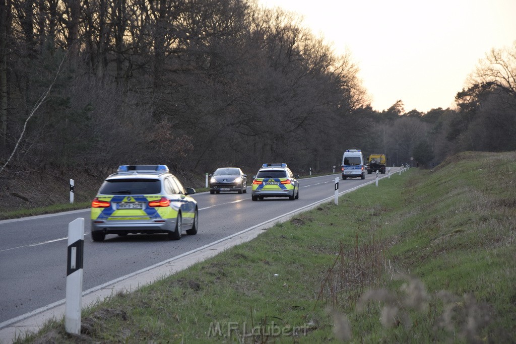 Schwerer VU Krad Fahrrad Koeln Porz Alte Koelnerstr P303.JPG - Miklos Laubert